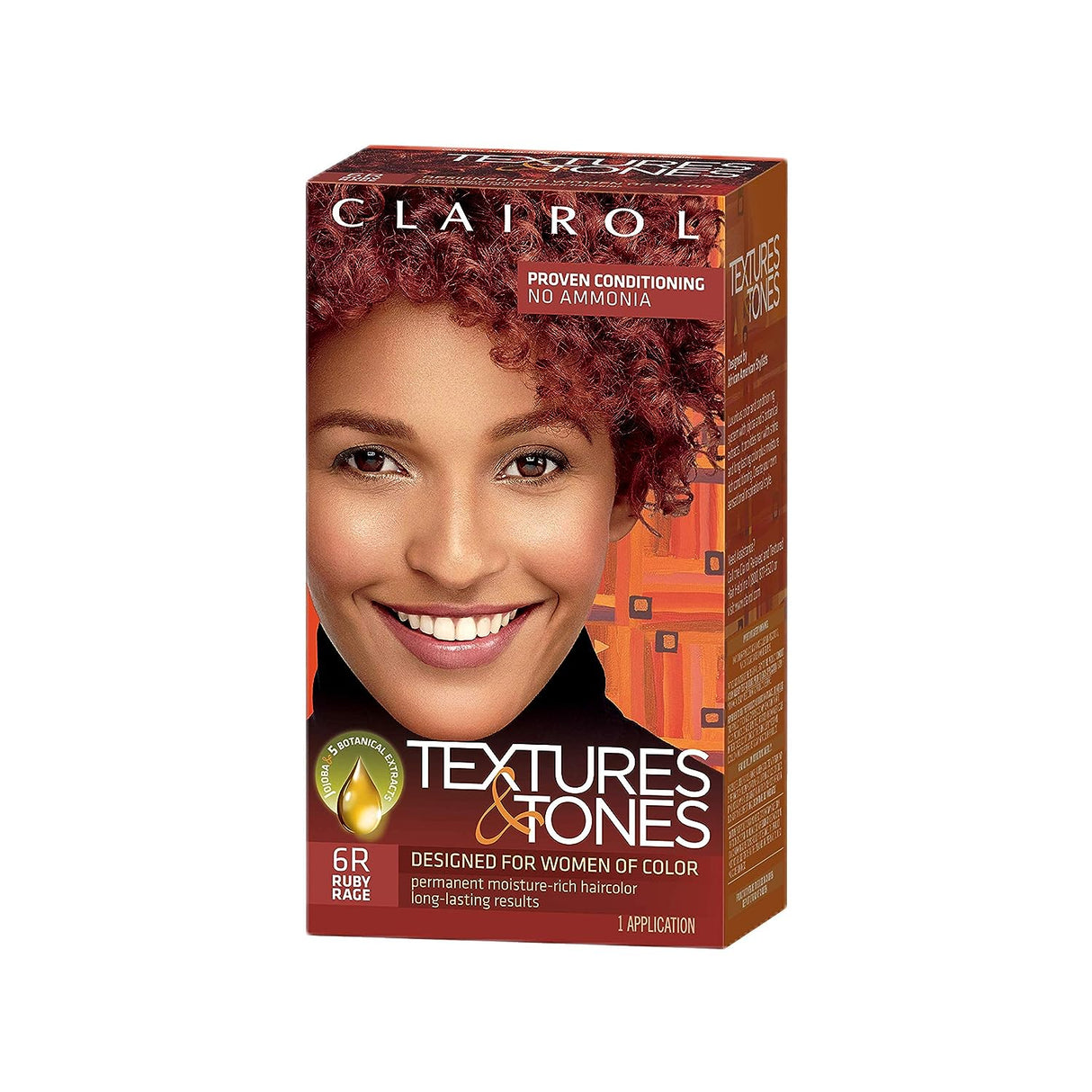 CLAIROL TEXTURES & TONES PERMANENT HAIR COLOR - COLORS AVAILABLE