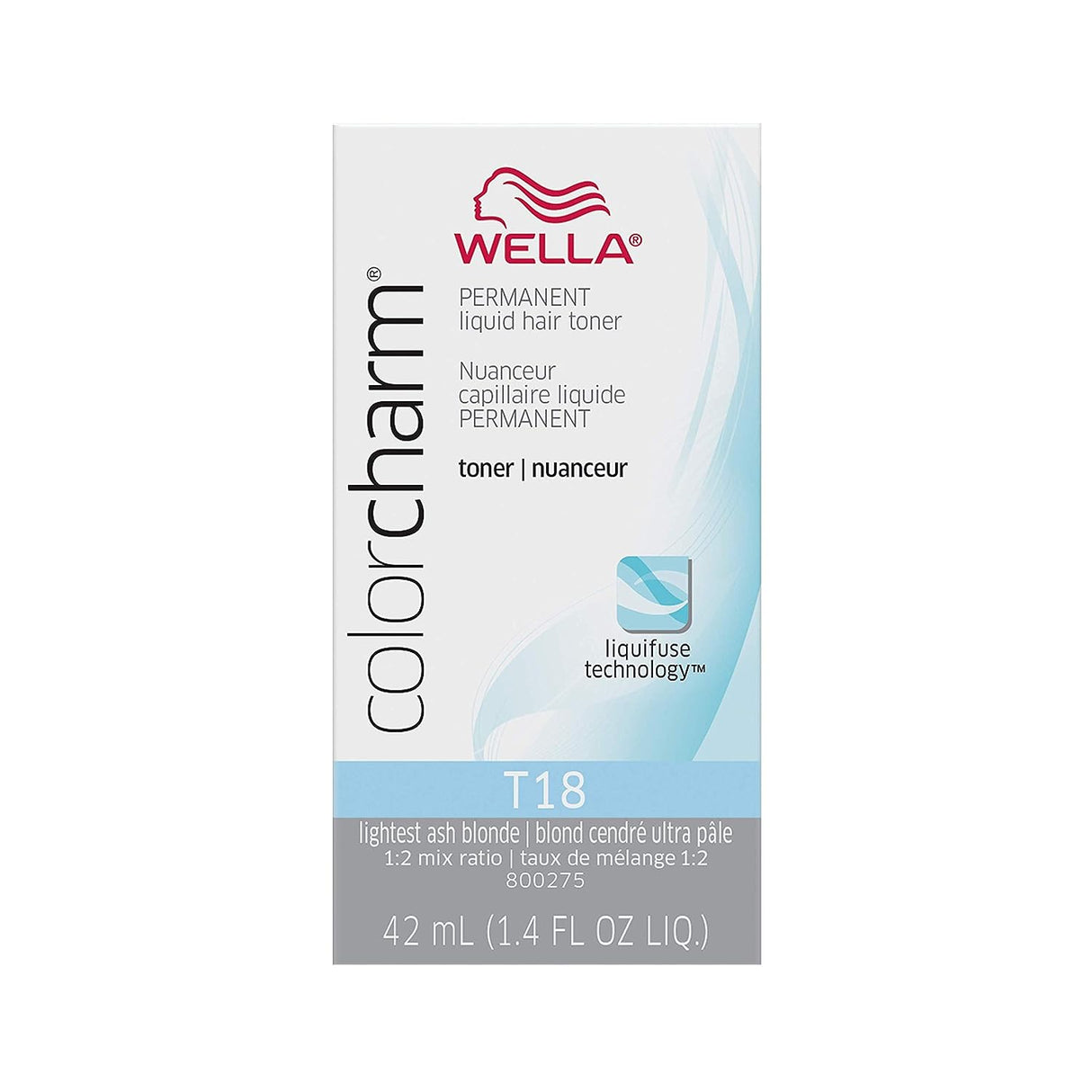 WELLA COLORCHARM PERMANENT LIQUID HAIR TONER 1.4OZ - COLORS AVAILABLE